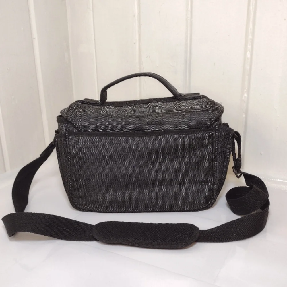 Nikon Black and Gray Messenger Bag with Adjustable Strap
